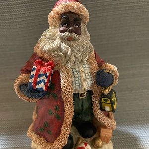 Santa Claus African American.